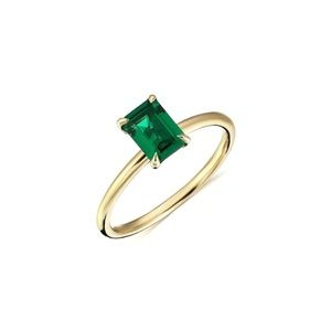 Gold and Emerald Ring